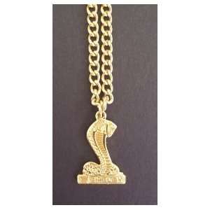  Shelby Snake/Cobra Gold Charm on 20 Chain Everything 