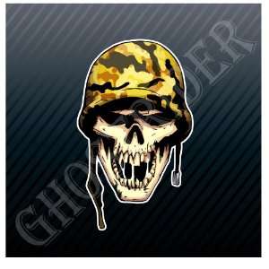  Soldier Skull Helmet Army Military Forces Car Trucks 
