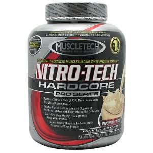  MuscleTech Nitro Tech Pro Series 4 lb Vanilla Health 