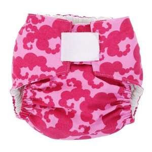  Pink Tendrill Designer Cloth Diaper Baby