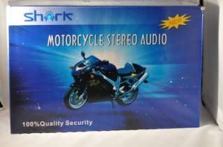 100 w motorcycle speakers + amp + radio + usb + remote  