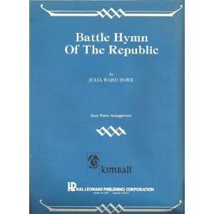 Battle Hymn of the Republic [Sheet Music] (Easy Piano Arrangement)