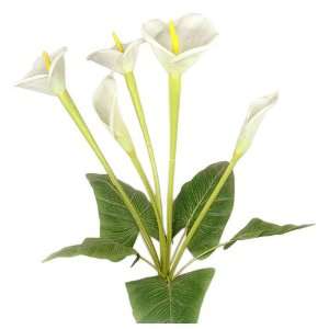  29 Elegant Silk Calla Lily Wedding Bush   Cream 52