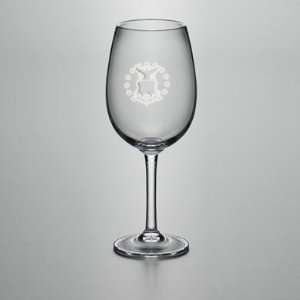 USAFA White Wine Glass by Simon Pearce