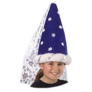    Child Kids Dark Blue Snow Princess Costume Hat Toys & Games