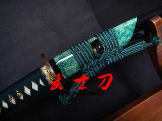 handforged forged clay tempered japanese wakizashi swordsanmai blade 