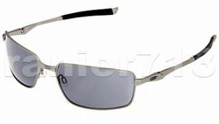 NEW Oakley Splinter Sunglasses Light/Matte Black/Grey  