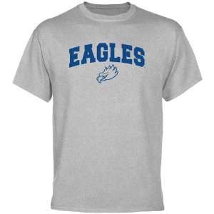  NCAA Florida Gulf Coast Eagles Ash Logo Arch T shirt 