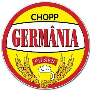  Chopp Germania Brazilian Beer Label Car Bumper Sticker 