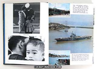 USS MIDWAY CVA 41 WESTPAC VIETNAM CRUISE BOOK 1965  
