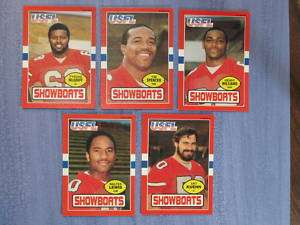 1985 USFL Football, Memphis Showboats Team Group  
