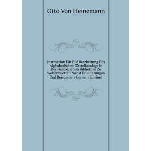   Und Beispielen (German Edition) Otto Von Heinemann  Books