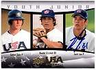 Zach Lee Signed 2008 Upper Deck USA Card Auto Los Angel