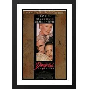 Dangerous Liaisons 32x45 Framed and Double Matted Movie Poster   Style 