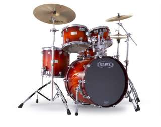 Mapex Saturn Drum Set 4pc Cherry Burst Shell Pack without Snare SW525X 