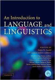 An Introduction to Language and Linguistics, (0521612357), Ralph 