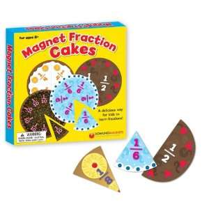    Magnet Fraction Cakes Fun Math Learning Aid 
