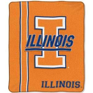   ILLINOIS University of Illinois Royal Plush Throw