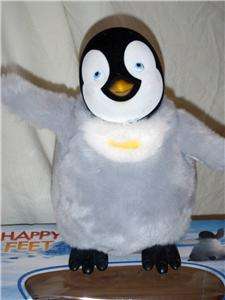 Happy Feet 10 TAP DANCING MUMBLE Animated Penguin Toy  