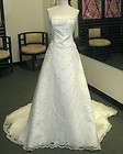 size 12 14 forever yours a line wedding gown ivory