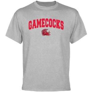Jacksonville State Gamecocks Ash Logo Arch T shirt 