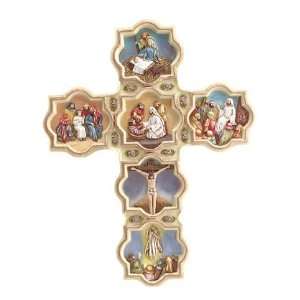    LIFE OF JESUS FROM BIRTH TO ASCENSION CRUCIFIX 