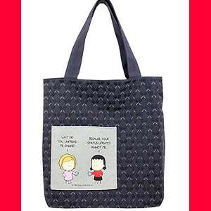 Angry Little Girl Status Update Annoy Me Tote Bag Purse  