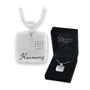  HARMONY Divine Designs Matte & Crystal Inspirational Gift 
