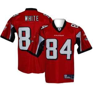 Atlanta Falcons Roddy White Premier Embroidered Red Reebok Jersey 