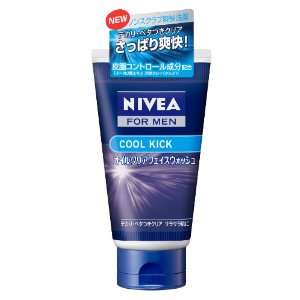  NIVEA for MEN COOL KICK Oil Clear Face Wash 100g Health 
