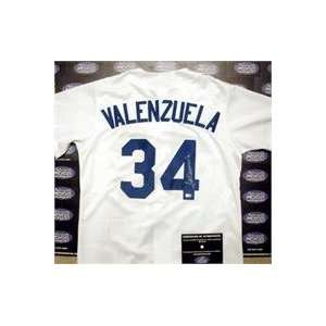 Fernando Valenzuela autographed Los Angeles Dodgers Baseball Jersey 