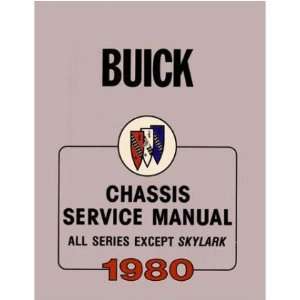   1980 BUICK Full Line Service Shop Repair Manual Book: Everything Else