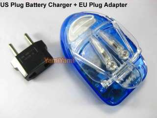 EU Universal Battery Charger For Most Camera Cell Phone  