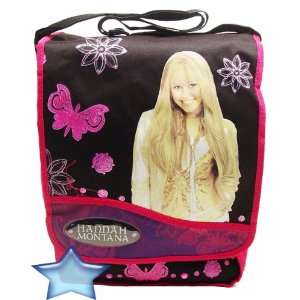   Hannah Montana Messenger Bag and Hannah Montana Travel Stationery Set