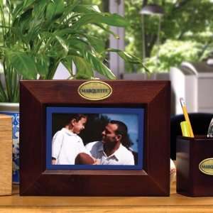  Marquette Golden Eagles Brown Horizontal Picture Frame 