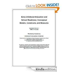 Early Childhood Education and School Readiness Conceptual Models 