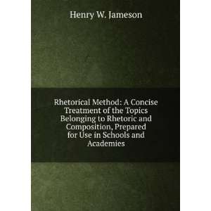  for Use in Schools and Academies Henry W. Jameson  Books