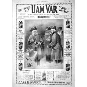    1900 Advertisement Famous Uam Var Scotch Whisky