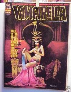 April 1973 Vampirella Warren Magazine #25 Cobra Queen  
