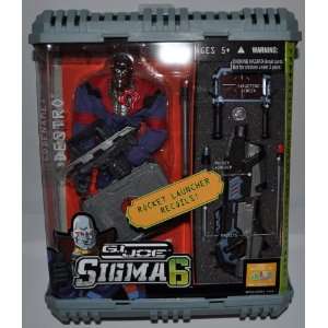 DESTRO   G.I. Joe Sigma 6 Cobra Intelligence  8 Inch Weapons Expert 