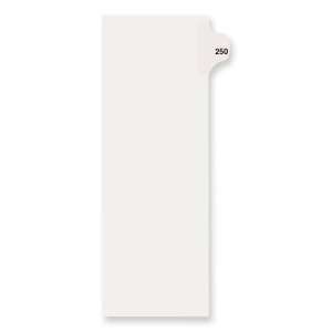  Avery Individual Side Tab Legal Exhibit Dividers AVE82466 