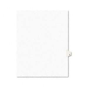  Avery Style Legal Side Tab Dividers, One Tab, Title R 