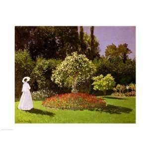  Jeanne Marie Lecadre in the Garden, 1866   Poster by 