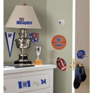  University of Memphis Peel & Stick Wall Decals: Everything 