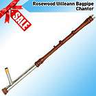 Irish Uilleann Bagpipe Chanter in Rosewood with FREE Re