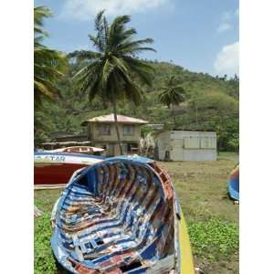  Wooden Boat, Kendal, Tobago, West Indies, Caribbean 