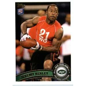  2011 Topps #95 Jeremy Kerley RC   New York Jets (RC 