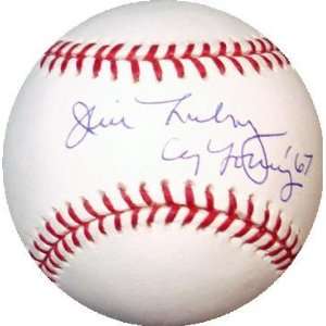  Signed Jim Lonborg Baseball   CY Young 67 Sports 