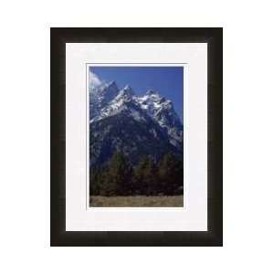  The Grand Teton Mount Teewinot Wyoming Framed Giclee Print 