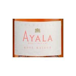  Ayala Champagne Rose Majeur 750ML Grocery & Gourmet Food